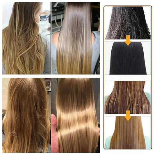 Protein Straightening Cream Nourishes Softens Hair Creating Silky Smooth Hair Repair Frizz Curls Naturally Without Damaging Hair Cindorium