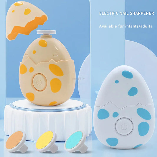 Baby Cartoon Electric Nail Trimmer Kid Nail Polisher Tool Newborn Care Kit Manicure Set Easy To Trim Nail File Clipper for Adult Cindorium