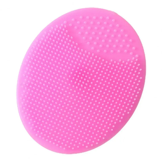 Silicone Facial Cleansing & Exfoliating Brush Set – 3 Colors, SPA Face Wash Pad