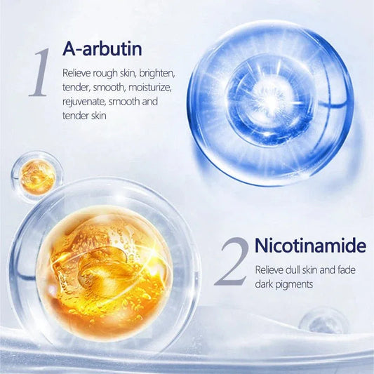 Arbutin Niacinamide Whitening Serum – 30pcs Set for Dark Spots, Brightening & Anti - Aging - Cindorium