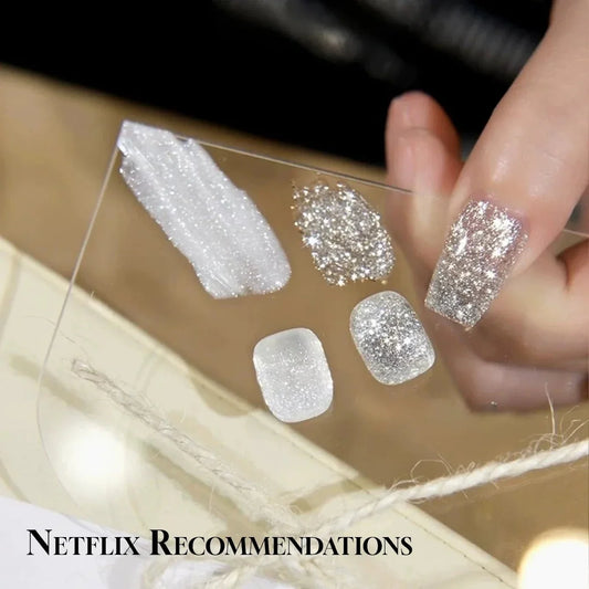 MIANEL 12ML White Glitter Gel Nail Polish – 2025 Summer Top Pick - Cindorium