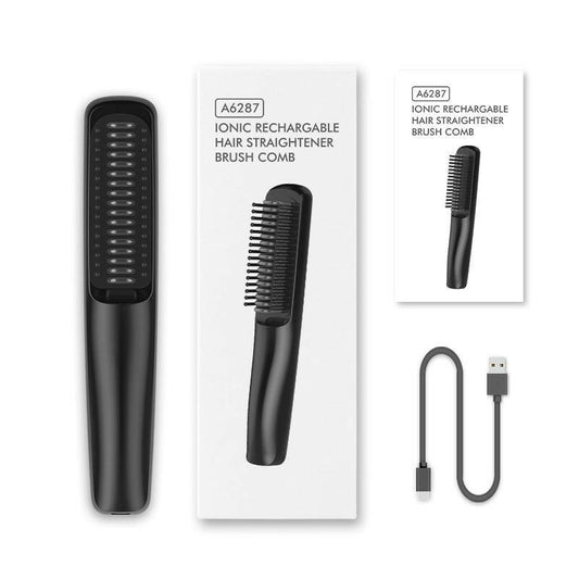Wireless Charging Anion Straight Comb - Cindorium