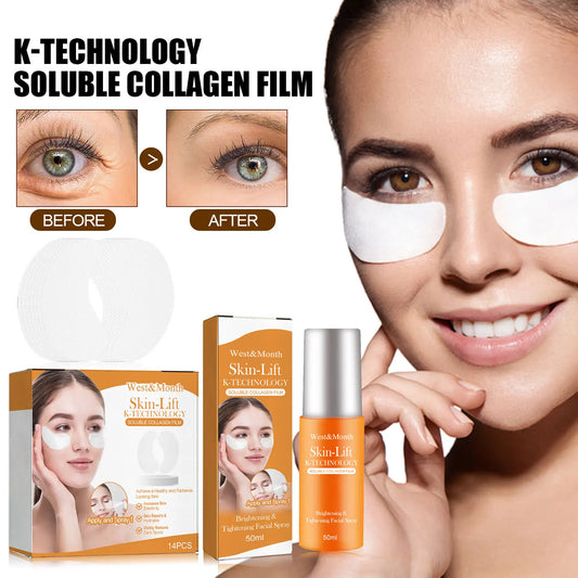 West&Month Collagen Eye Mask Spray, Anti-Aging Recombination Anti-Wrinkle Hydrating Anti-Aging Spray  Cindorium