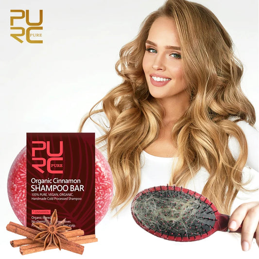 PURC Original Hair Cinnamon Shampoo Bar Smoothing Hair Soap Hair Care  Cindorium