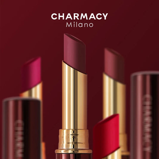 CHARMACY 16 Colors Waterproof Velvet Lipstick Easy To Wear Longstay Lip Stick Long-Lasting Matte Lip Makeup Cosmetic  Cindorium