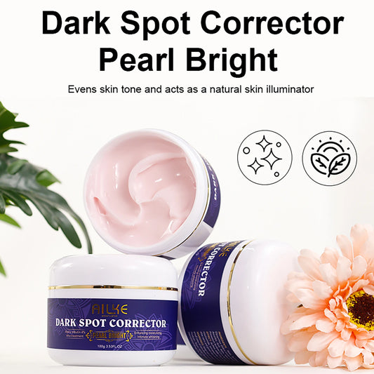 AILKE Double Glutathione Dark Spots Remover Face Cream, For Armpit, Elbows, Legs, White Spots, Age Spots, Sun Spots, Freckles  Cindorium