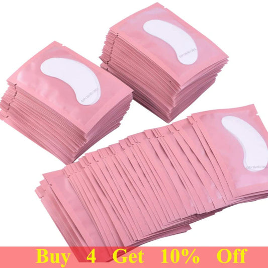 100pairs eye patches eyelash extension under eyelashes fake lashes stickers lash extension supplies patches for building eyelid  Cindorium