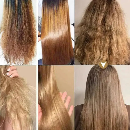 Magical Keratin Hair Mask Professional Fast Repairing Damaged Frizzy Hairs Soft Smooth Shiny Permanent Straightening Hair Care  Cindorium
