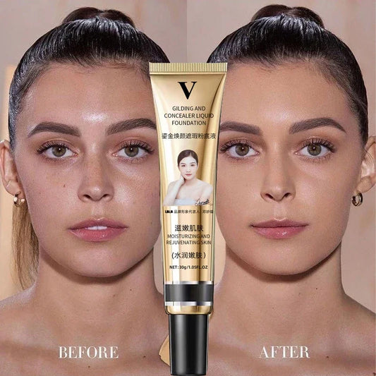 Liquid Foundation Cream Waterproof Lasting - Cindorium