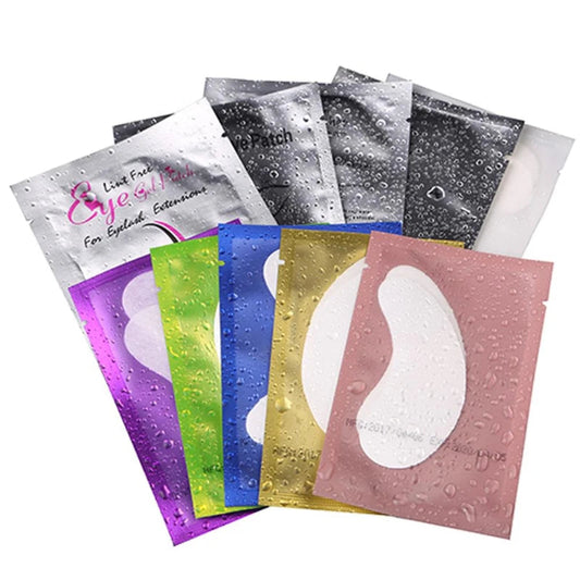 100pairs eye patches eyelash extension under eyelashes fake lashes stickers lash extension supplies patches for building eyelid  Cindorium