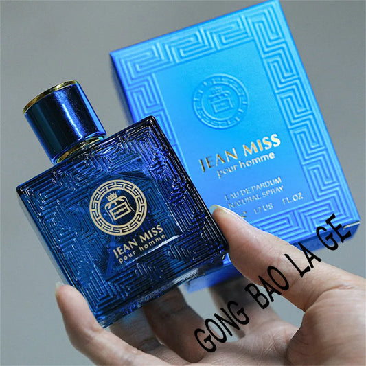 Men’s Woody Fougère Eau de Toilette – Long-Lasting Fresh Scent, 50ml