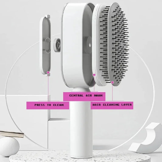 Self-Cleaning Hair Brush - Cindorium