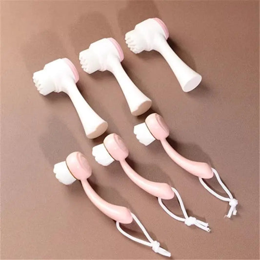 Pore cleaner facial cleanser soft brush silicone facial cleanser facial artifact to blackheads. Cindorium