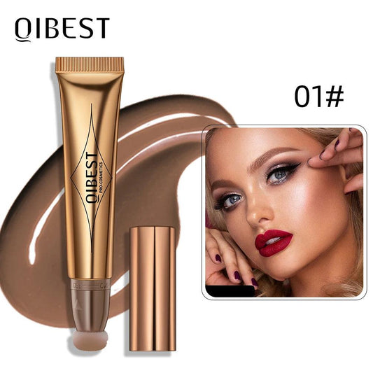 QIBEST  Face Blush Highlight Contouring Liquid Blush for Cheek Cindorium