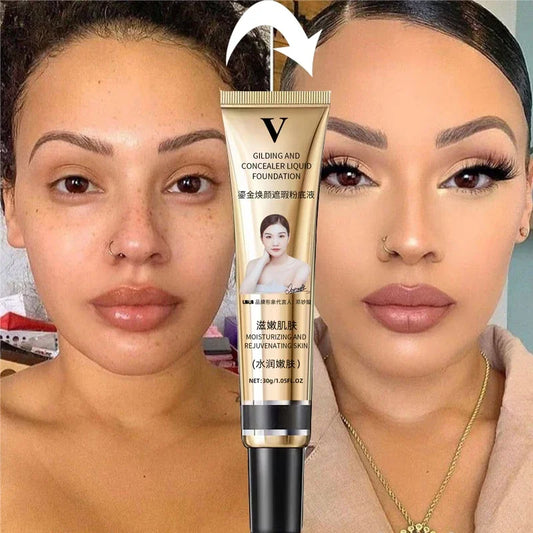 Liquid Foundation Cream Waterproof Lasting - Cindorium