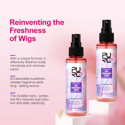 PURC PURC Wig Fragrance Spray Remove Odor Smoothing Shiny Wigs Hair Care 100ml  Cindorium