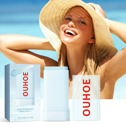 Sunscreen Stick Matte Sun Stick Refreshing Anti-UV Refreshing Oil Control Waterproof Sunscreen Moisturizing UV Protector