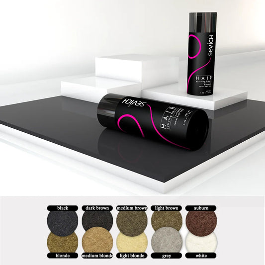 Sevich 25g hair building fibers powder hair loss products bald extension thicken hair spray jar keratin  Cindorium