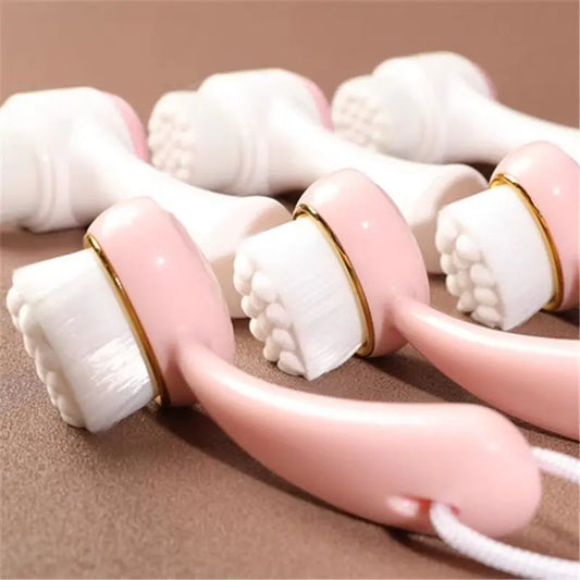 Pore cleaner facial cleanser soft brush silicone facial cleanser facial artifact to blackheads.  Cindorium