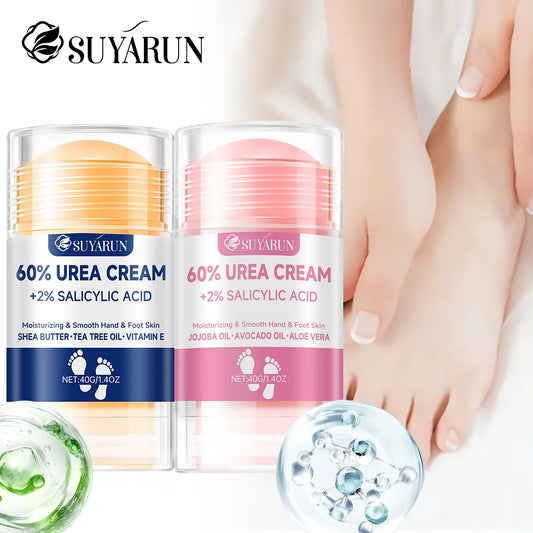 60% Urea Foot Cream Stick – Cracked Heel Repair, Exfoliating & Deep Moisturizing | 40g