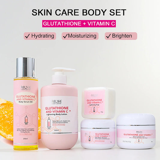 AILKE Whitening Moisturizing Korean Facial And Body Lotion, Reduce Melanin Wrinkles, Vitamin C Dark Spots Remove Skin Care Cream  Cindorium