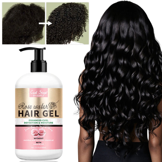 Hair Gel for Curl Define Cream Enhanced Wavy Moisturizer Hydrating Conditioner Rose Extract Bouncy Enhancers Flyaways Control  Cindorium
