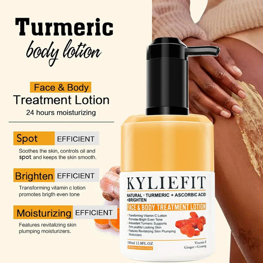AILKE Organic Turmeric Skin Care Set – Brightens, Clears & Evens Tone - Cindorium