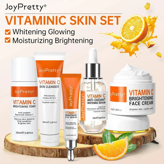 JoyPretty Vitamin C Skincare – Brightening, Dark Spot Removal & Hydration - Cindorium
